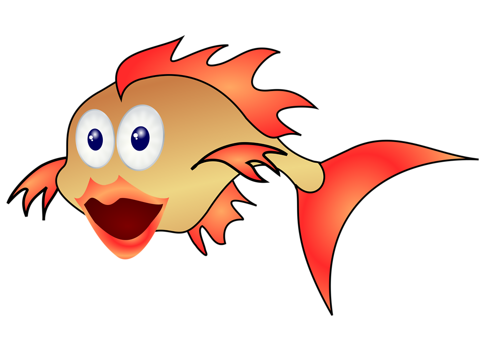 free clipart goldfish - photo #36