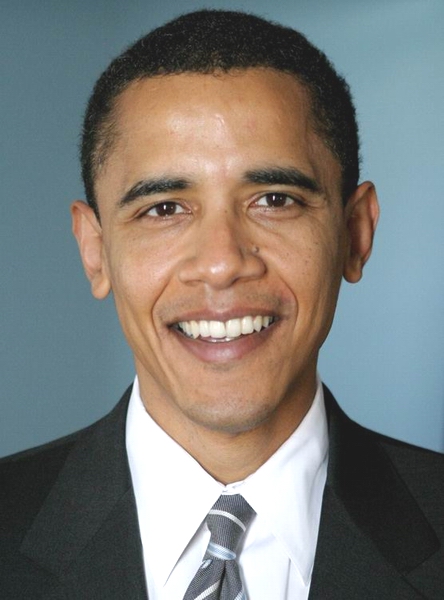 Congressional portrait of President Barack Obama.