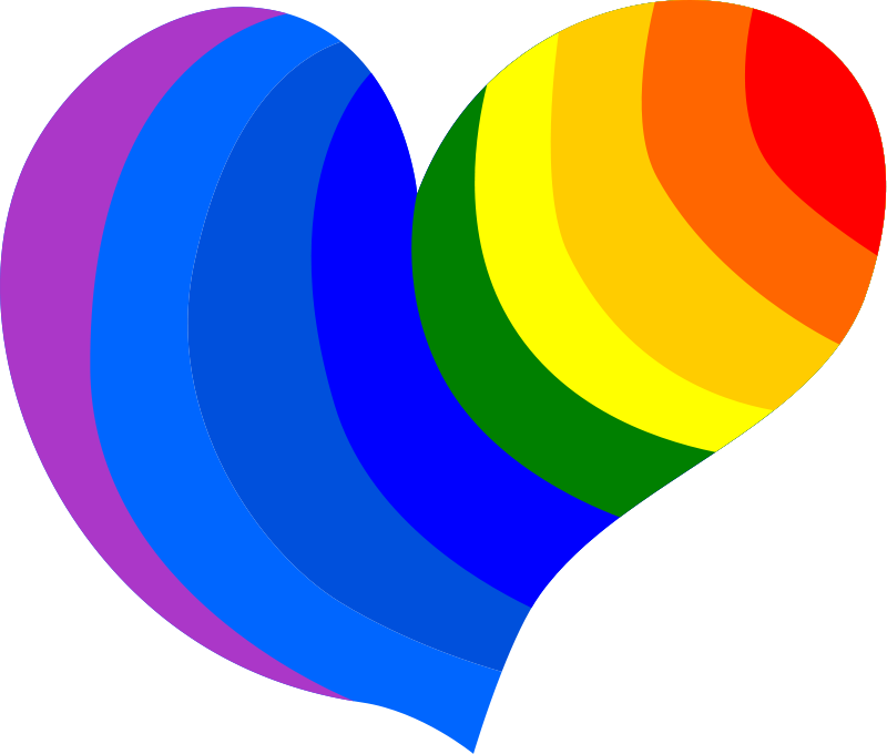 rainbow love heart background. of a rainbow hippie heart.