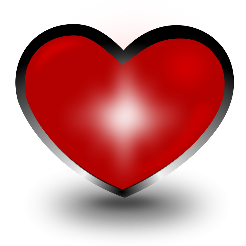 red heart clip art free Daily Images Hotspot
