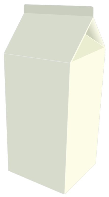 carton of milk. of a carton of milk.