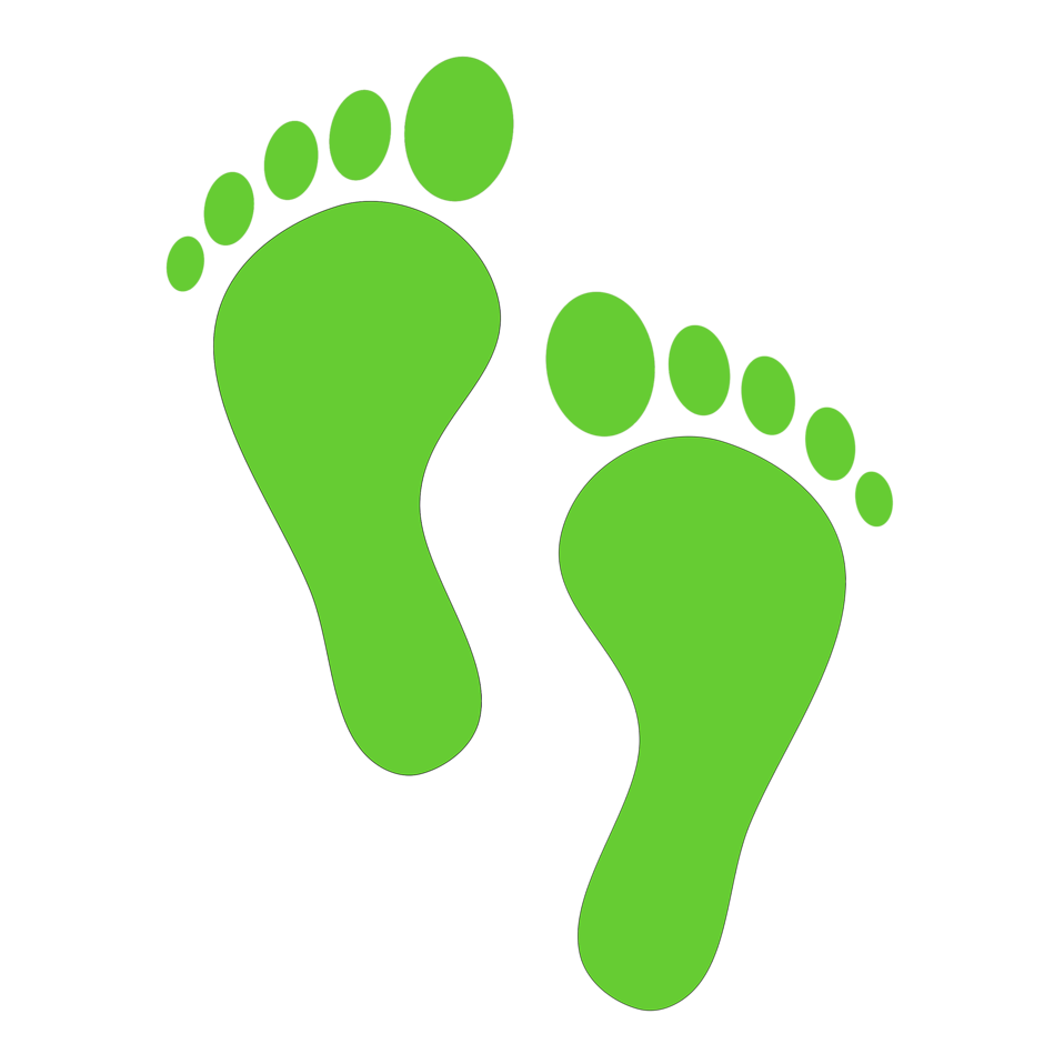 clipart human footprints - photo #14
