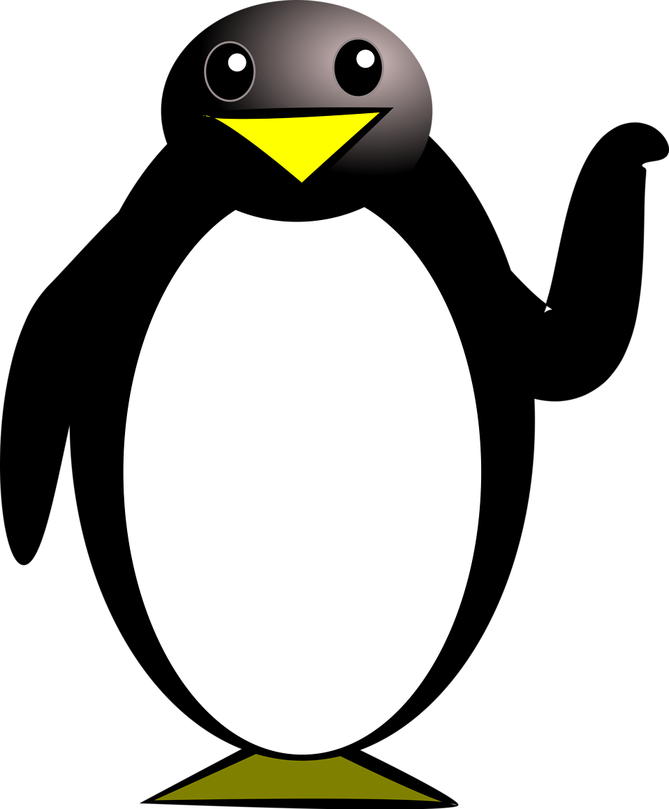 free clip art penguins cartoon - photo #37