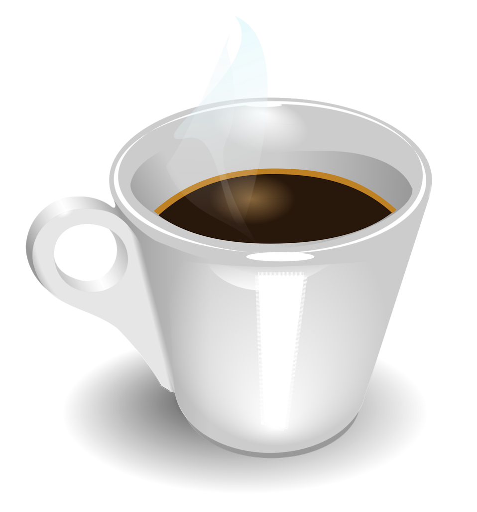 Free Stock Image on Free Stock Photo  Illustration Of A Cup Of Coffee With A Transparent