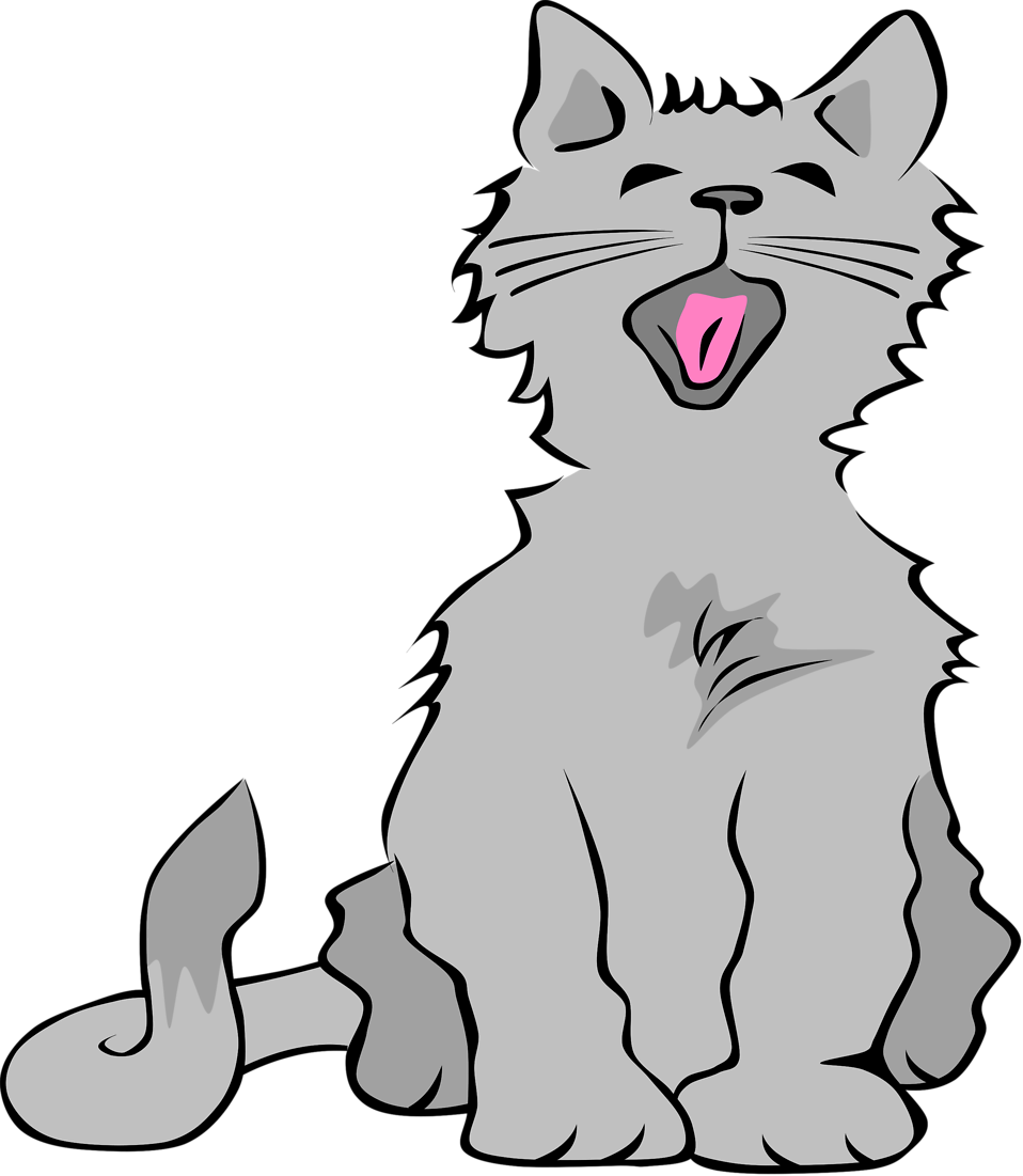 cat meow clipart - photo #42