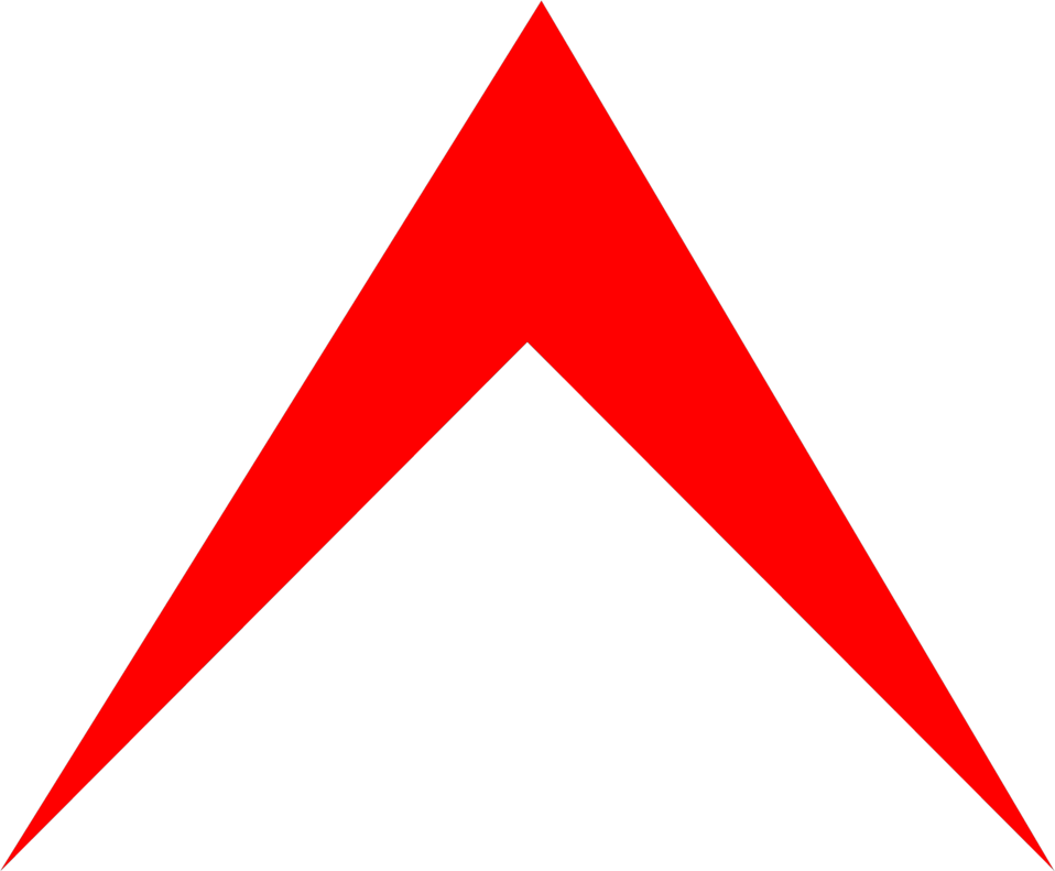 clip art arrow up. Illustration of a red up arrow