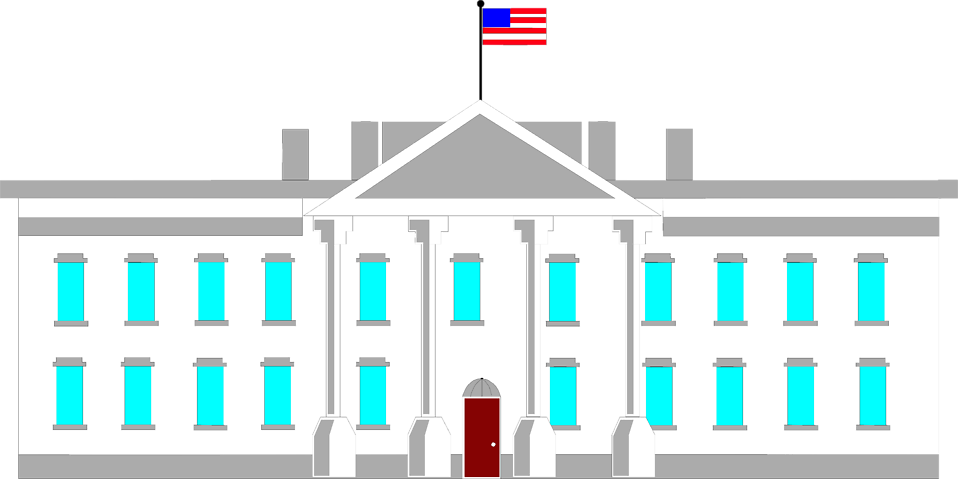 the white house clipart - photo #8