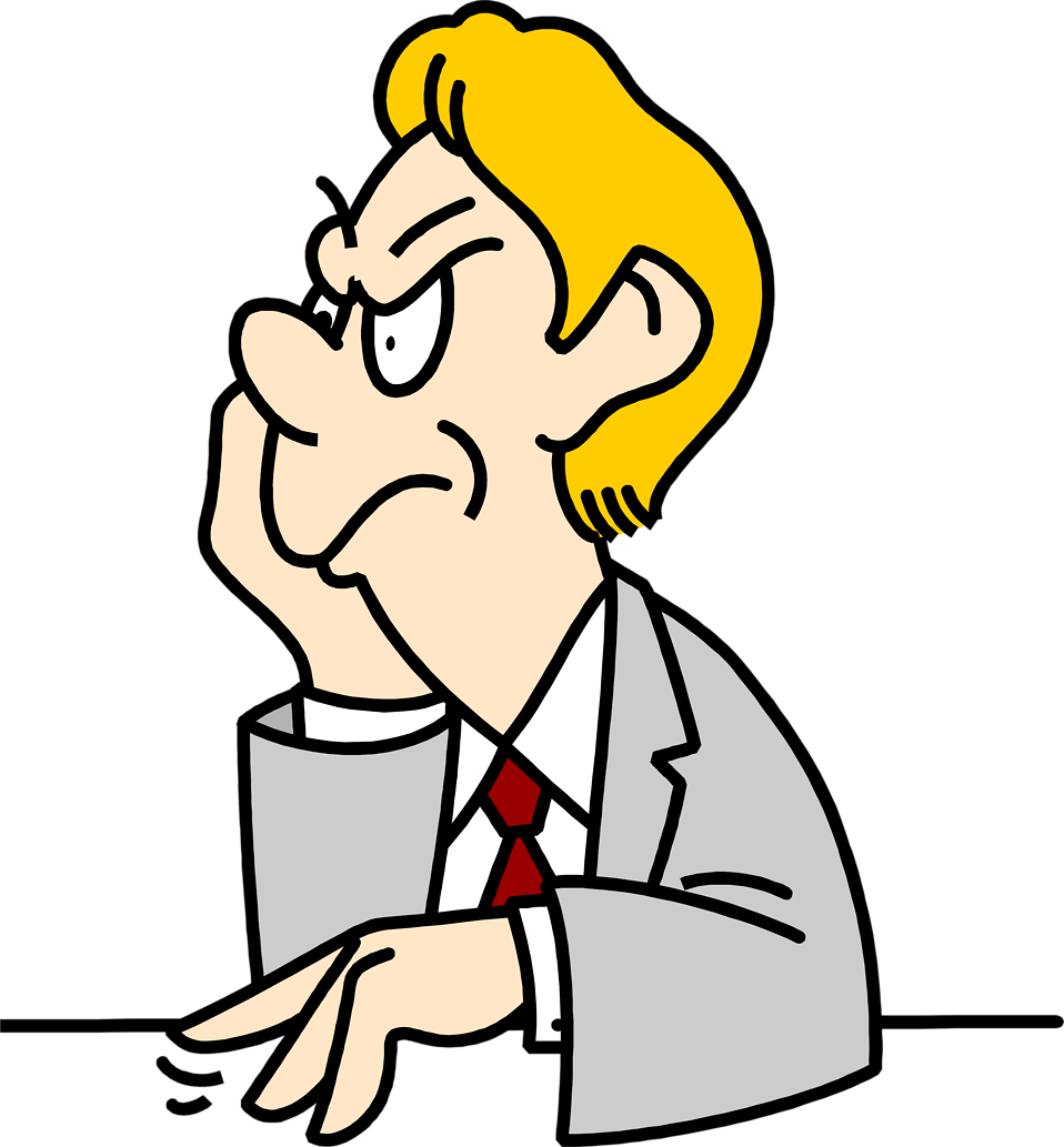 clipart frustrated man - photo #1