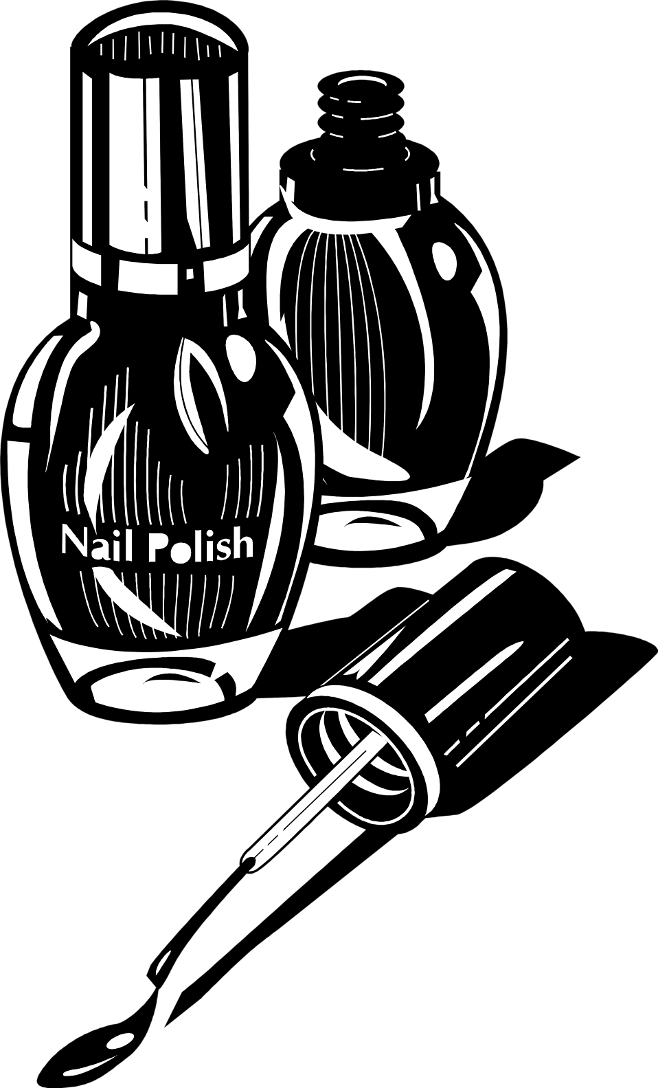 Nail Polish | Free Stock Photo | Illustration of nail polish bottles