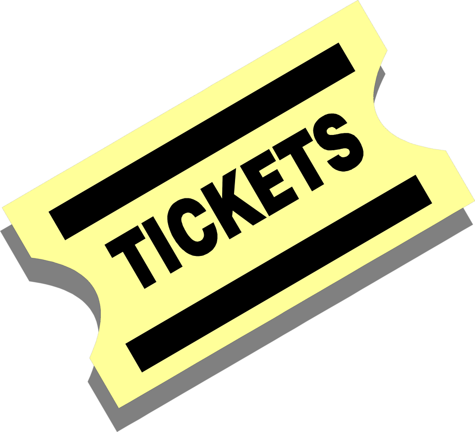 yellow ticket clipart - photo #1