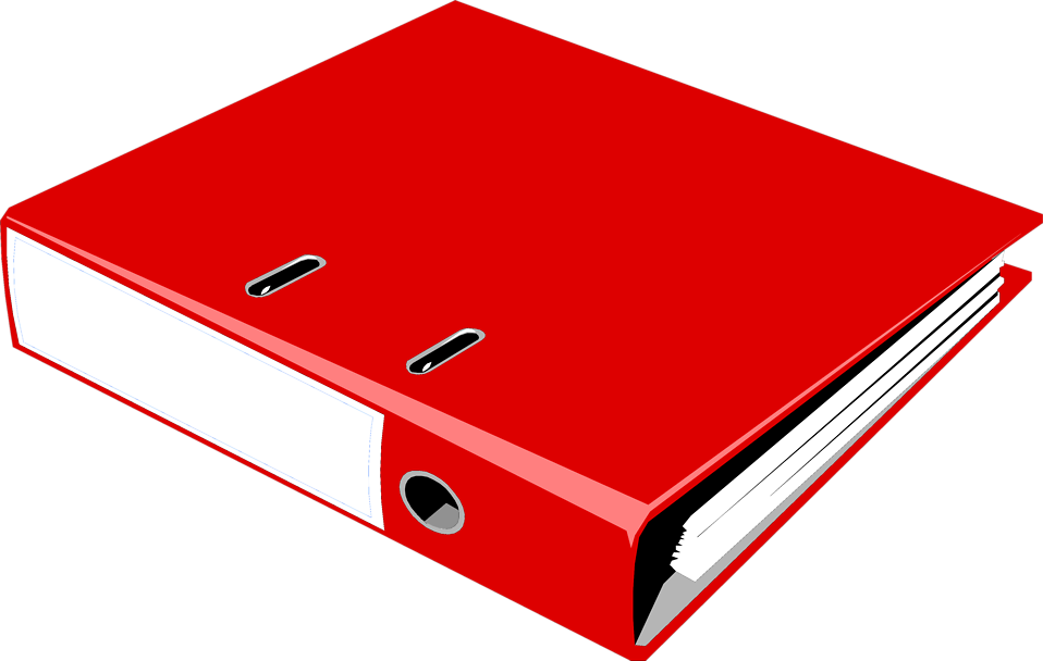 notebook binder clipart - photo #1