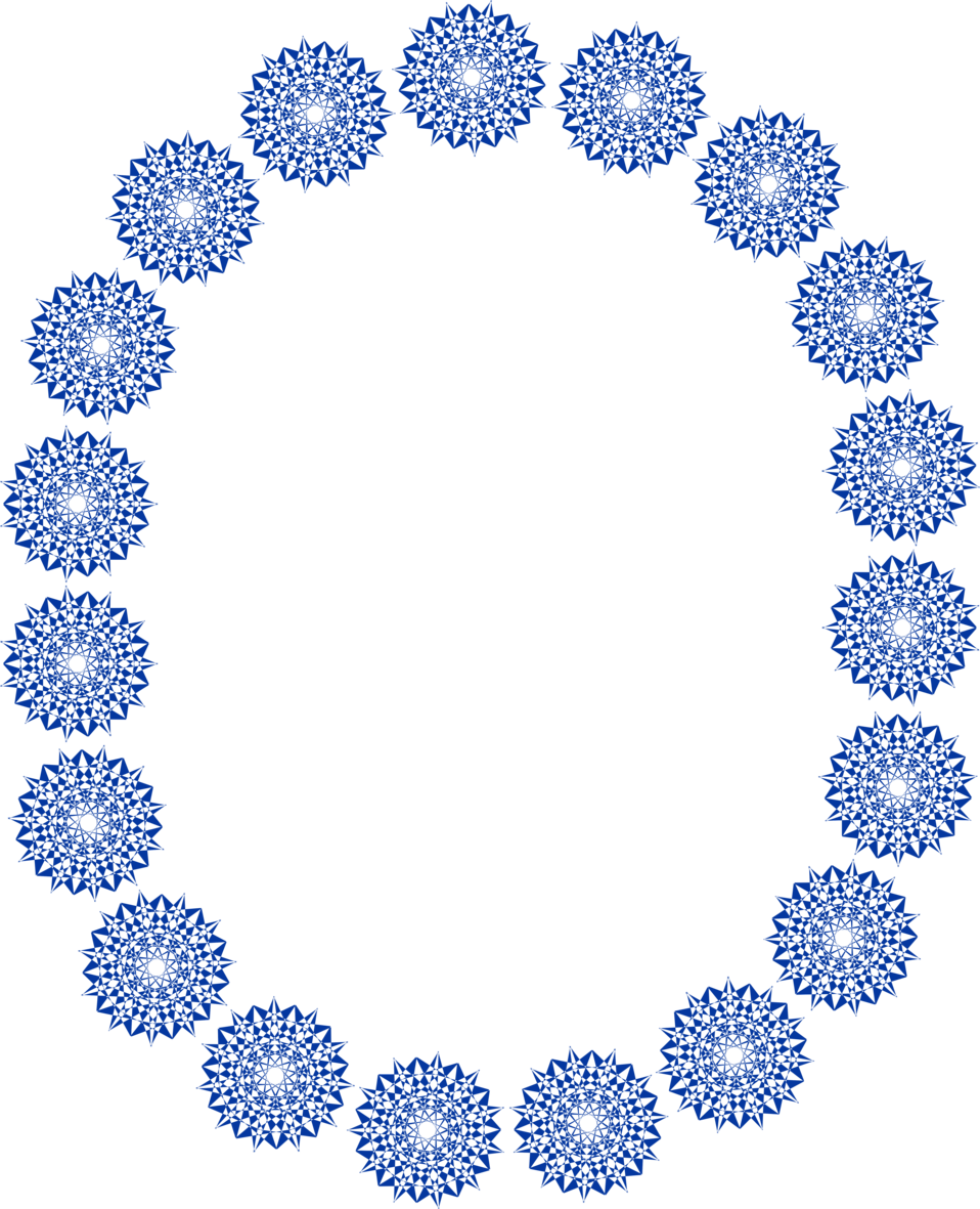 blue stars clipart. Border With Blue Star