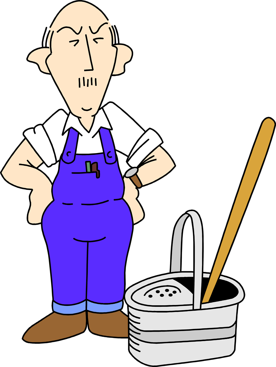 school janitor clipart - photo #6