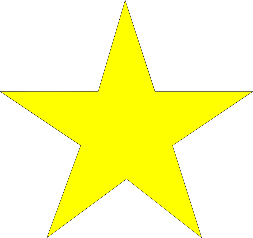 clipart yellow stars - photo #45