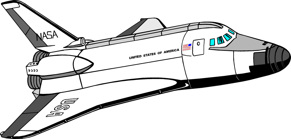 clipart space shuttle - photo #8