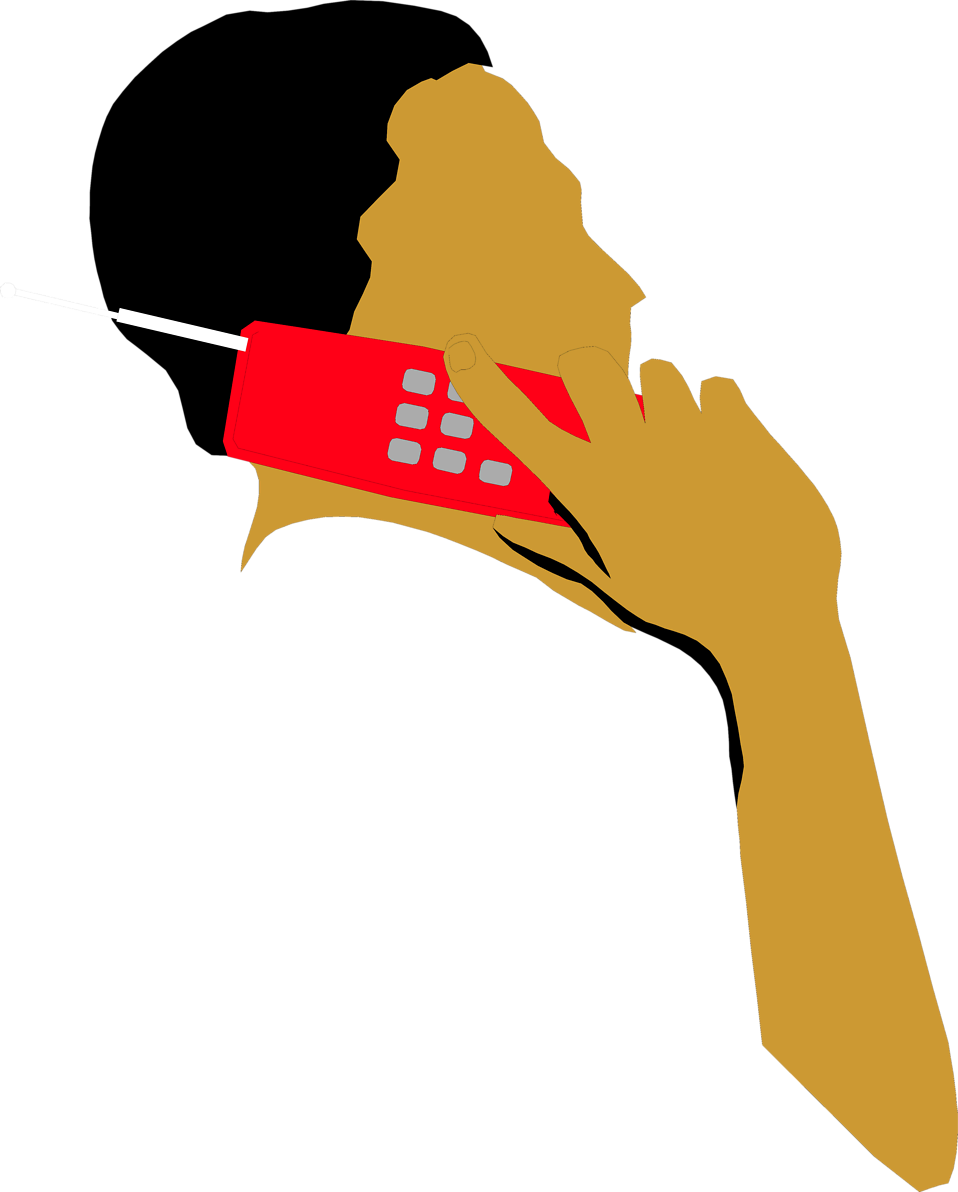 clipart talking on phone - photo #49