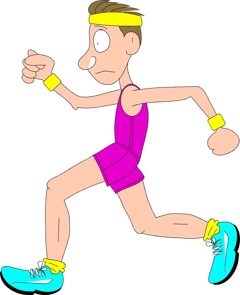 clipart pictures of joggers - photo #27