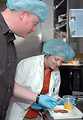 Free Stock Photo: Scientists preparing carrots