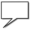 Free Stock Photo: Blank cartoon bubble