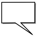 Free Stock Photo: Blank cartoon bubble