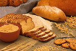 Free Stock Photo: Oats, barley and bread