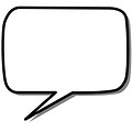 Free Stock Photo: Blank cartoon bubble