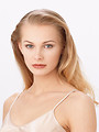 Free Stock Photo: Portrait of a beautiful blonde isolated on a white background