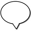 Free Stock Photo: Blank cartoon bubble