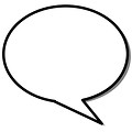 Free Stock Photo: Blank cartoon bubble