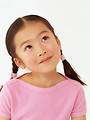 Free Stock Photo: A cute Asian girl isolated on a white background