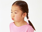 Free Stock Photo: A cute Asian girl isolated on a white background