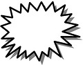 Free Stock Photo: Blank cartoon bubble