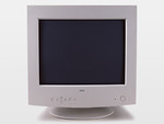 Free Stock Photo: A computer monitor isolated on a white background