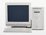 Free Stock Photo: A desktop computer isolated on a white background