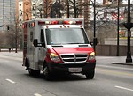 Free Stock Photo: An ambulance in the 2010 Atlanta Saint Patrick