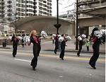 Free Stock Photo: Beautiful cheerleaders in the 2010 Atlanta Saint Patrick