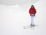 Free Stock Photo: A woman snow skiing