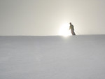 Free Stock Photo: A woman snow skiing
