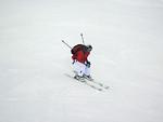 Free Stock Photo: A woman snow skiing