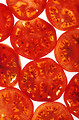 Free Stock Photo: Tomato slices on a white background