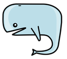 Free Stock Photo: Illustration of a whale