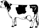 Free Stock Photo: Illustration of a cow