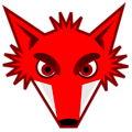 Free Stock Photo: Illustration of a red fox head