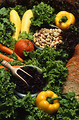 Free Stock Photo: A display of mixed vegetables