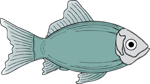 Free Stock Photo: Illustration of a fish