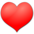 Free Stock Photo: Illustration of a red heart