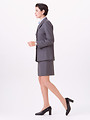 Free Stock Photo: A beautiful woman in a business suit isolated on a white background