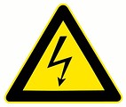 Free Stock Photo: Electrical warning illustration