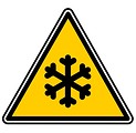 Free Stock Photo: Snow warning illustration