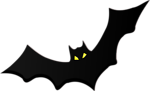 Free Stock Photo: Illustration of a flying bat